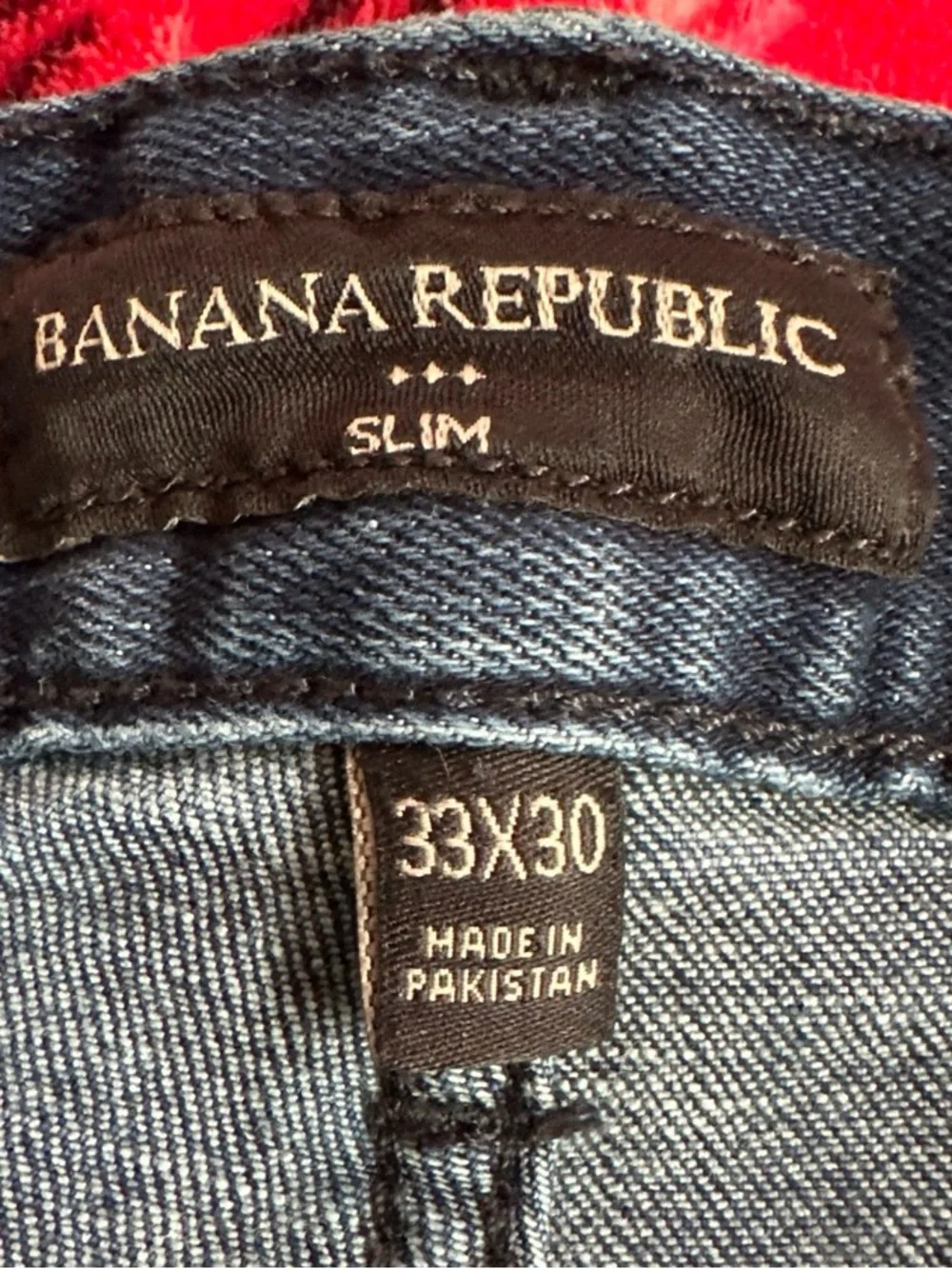 Banana Republic Men's Navy Slim Jeans